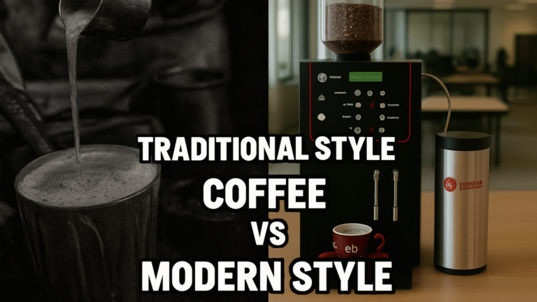 Traditional vs Manual Coffee Machines: Which One Suits Your Business?