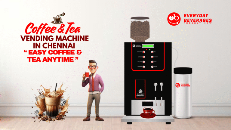 Coffee & Tea Vending Machines: The Secret to a Happier, More Productive Office