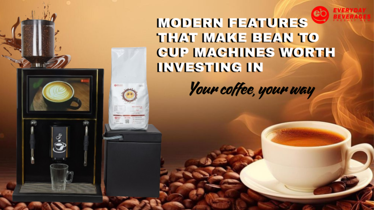 Modern Features That Make Bean to Cup Machines Worth Investing In